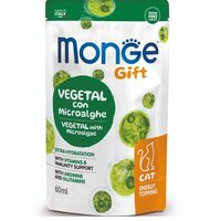 Топінг Monge Gift Cat Vegetal Microalgae для кішок, рослинний з мікроводоростями, 60 г