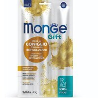 Ласощі для собак Monge Gift Dog Immunity support кролик з нуклеотидами 45 г