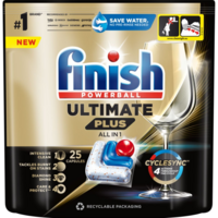 Капсули для посудомийних машин Finish Ultimate Plus All in 1 25шт