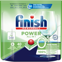 Засіб для посудомийних машин Finish Power All in One 0% 40шт