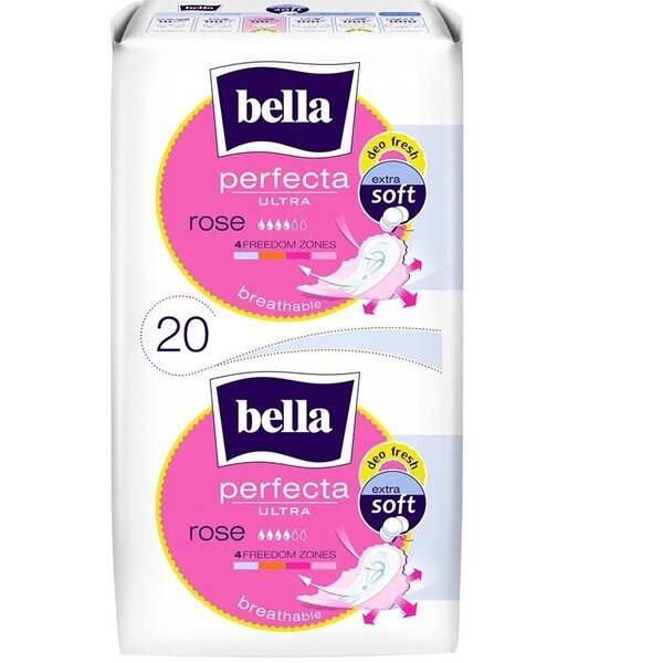 Прокладки гигиенические Bella Perfecta Ultra Rose deo fresh 20шт ...