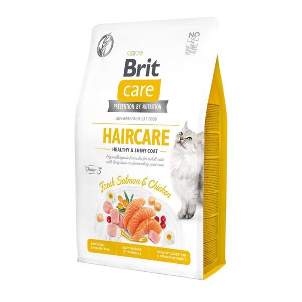 

Сухой корм Brit Care для котов уход для кожи и шерсти 2кг