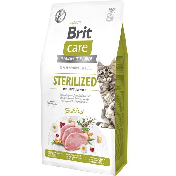 

Сухой корм Brit Care для стерилизованных котов свинина 2кг