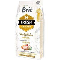 Сухий корм Brit Fresh Great Life для собак з куркою та картоплею 2.5 кг