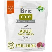 Сухий корм Brit Care Hypoallergenic для дорослих собак дрібних порід ягня 1кг