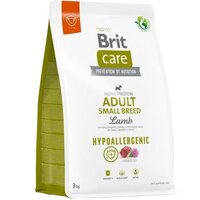 Сухий корм Brit Care Hypoallergenic для дорослих собак дрібних порід ягня 3кг