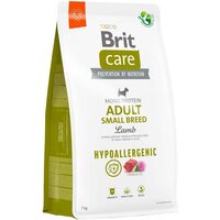 Сухий корм Brit Care Hypoallergenic для дорослих собак дрібних порід ягня 7кг