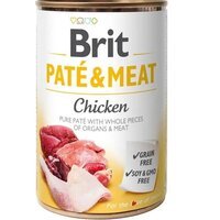 Корм для собак Brit Paté & Meat зі смаком курки 400 г