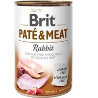 Корм для собак Brit Paté & Meat зі смаком кролика та курки 400 г