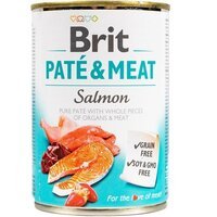 Корм Brit Pate & Meat для собак з лососем 400г