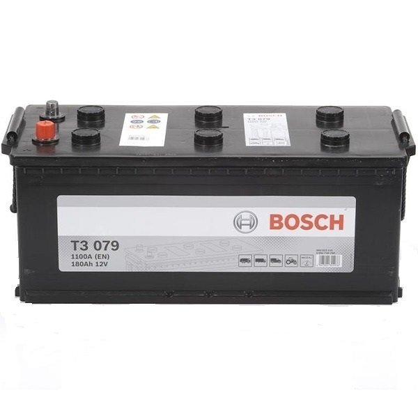 

Автомобильный аккумулятор Bosch 180Ah-12v (T3079), прям., EN1100 (5237808867)