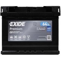 Автомобильный аккумулятор Exide 64Ah-12v Premium, R+, EN640 (5237607278)
