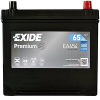 Автомобильный аккумулятор Exide 65Ah-12v Premium, R+, EN580, Азия (Korean B1) (5237607287)