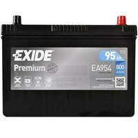 Автомобильный аккумулятор Exide 95Ah-12v Premium, R+, EN800 Азия (52371131560)