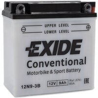 Автомобильный аккумулятор Exide 9Ah-12v (12N9-3B) R+, EN85 (5237913484)