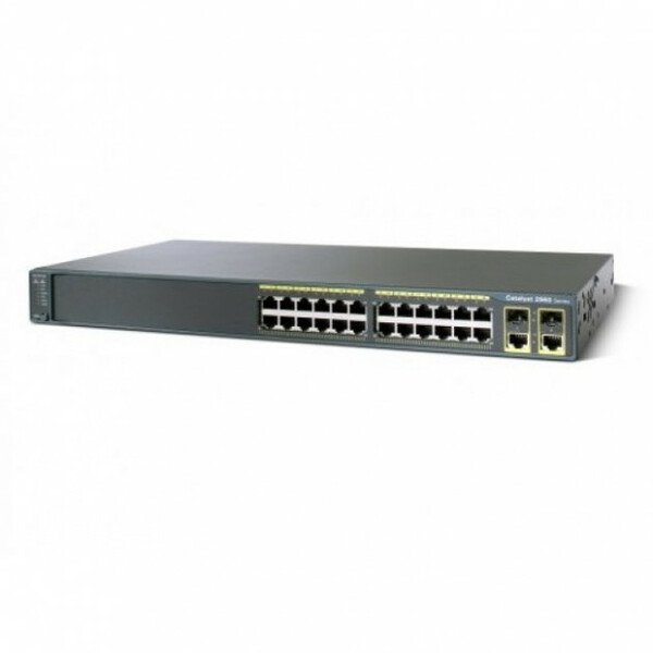 

Коммутатор Cisco Catalyst 2960 Plus 24 10/100 + 2 T/SFP__ LAN Lite (WS-C2960+24TC-S)