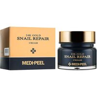 Крем для обличчя омолоджуючий Medi-Peel 24k Gold Snail Repair Cream з колоїдним золотом 50мл