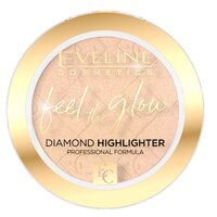Хайлайтер для лица Eveline Cosmetics Cosmetics Feel The Glow оттенок 10-Light Diamond 4,2г