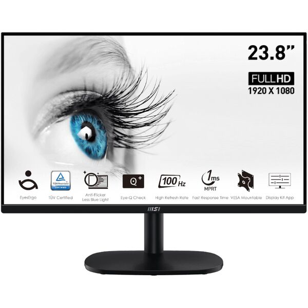 

Монитор 23.8" MSI PRO MP245V (9S6-3PC0CM-002)