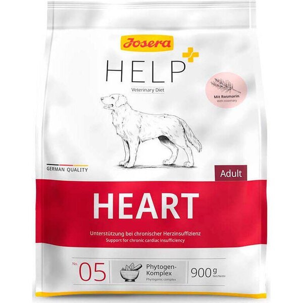 

Сухой корм для собак при хронической сердечной недостаточности Josera Help Heart Dog 900г