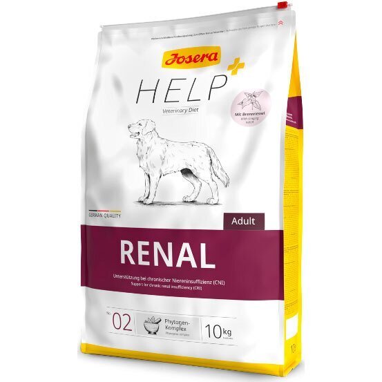 

Сухой корм для собак при хроническом заболевании почек Josera Help Renal Dog 10кг