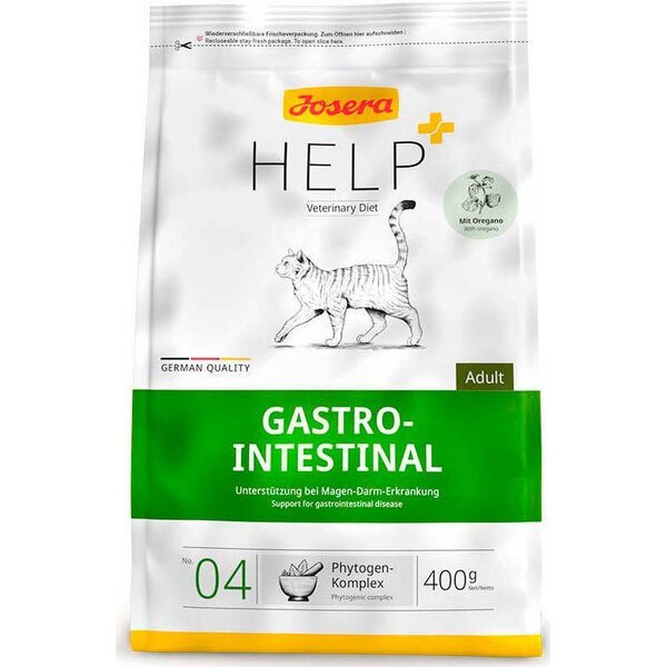 

Сухой корм для котов при желудочно-кишечных заболеваниях Josera Help Gastrointestinal Cat 400г