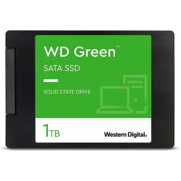 

SSD Накопитель WD 2.5" 1TB SATA Green (WDS100T3G0A)