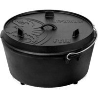 Казанок-жарівня чавунна Petromax Dutch Oven ft18 на ніжках 16,1 л