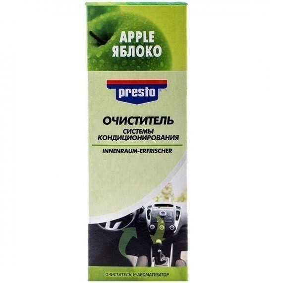 Очиститель Presto для системы кондиционирования яблоко 150мл. (217883 ...