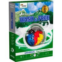 Універсальний пральний порошок Wash&Free Гірська свіжість 400г