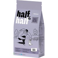 Сухий корм для дорослих собак маленьких порід Half&Half з яловичиною 2кг