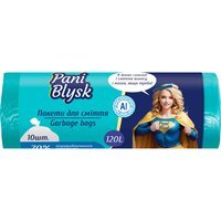 Пакети для сміття Pani Blysk 120л*10шт