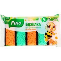 Губки кухонні Fino Бджілка 5шт