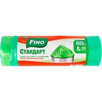 Пакети для сміття Fino Cтандарт 60л*20шт