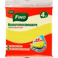 Серветки Fino вологопоглинаючі 4шт