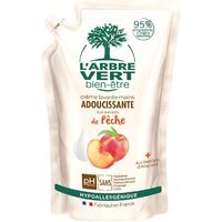 Крем-мило рідке L`Arbre Vert пом`якшувальне з натуральним екстрактом персика дойпак 300мл