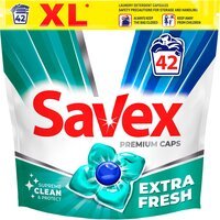 Капсулы для стирки Savex Super Caps Extra Fresh 42шт