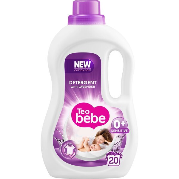 

Гель для стирки Тео bebe Cotton Soft Lavender 1.1л