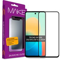 Защитное стекло MakeFuture для Tecno Spark 20/20C/20 Go 2024 (MGF-TS20)