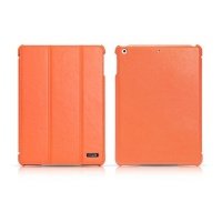 Чехол i-Carer для планшета iPad Air/iPad 2017/2018 Ultra thin genuine leather series Orange