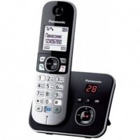  Телефон Dect Panasonic KX-TG6821UAB Black 