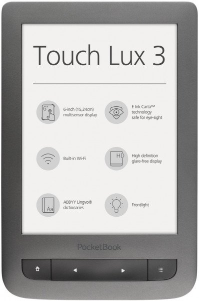 

Электронная книга PocketBook 626 Touch Lux 3 Gray
