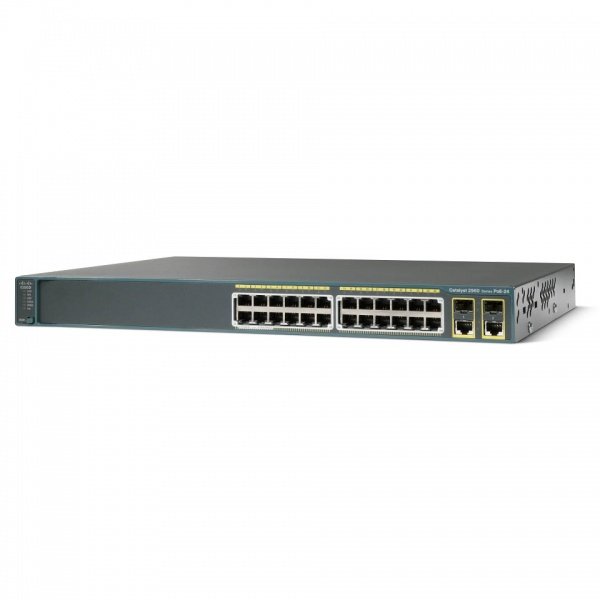 

Коммутатор Cisco Catalyst 2960 Plus 24 10/100 PoE + 2 T/SFP LAN Base (WS-C2960+24PC-L)