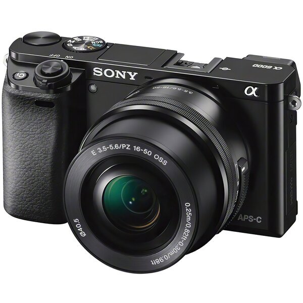 Акція на Фотоаппарат SONY Alpha a6000 + 16-50 Black (ILCE6000LB.CEC) від MOYO