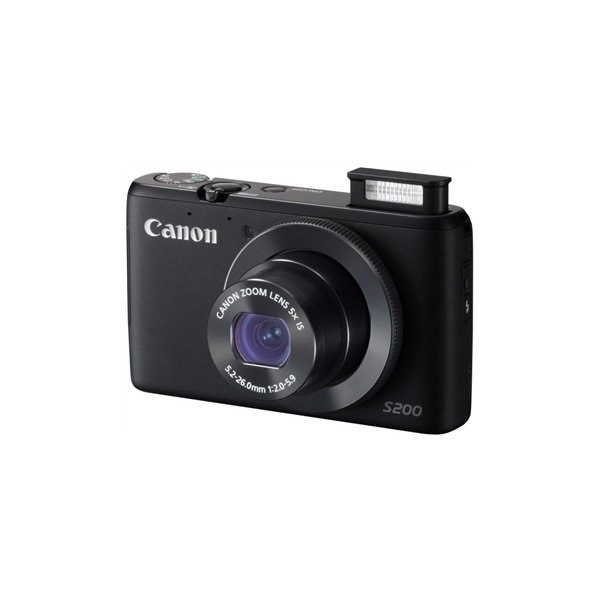 Фотоаппарат CANON PowerShot S200 IS Black с WiFi (8408B017) купить в