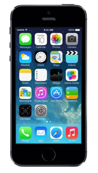 

Смартфон Apple iPhone 5S 16 GB SPACE GREY