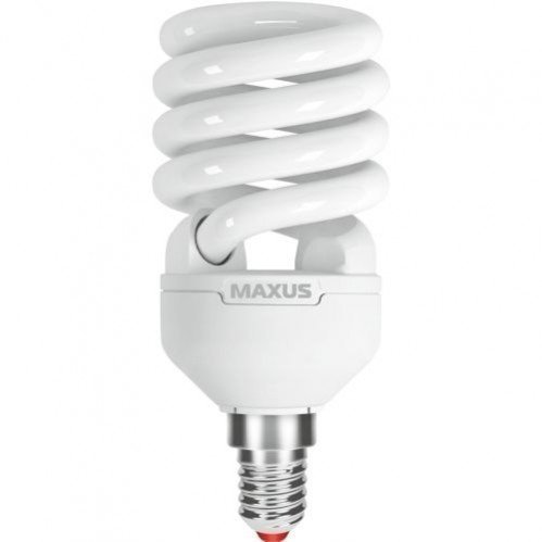  Енергозберігаючих лампа MAXUS XPiral 15W 2700K E14 (1-ESL-007-11) (1-ESL-007-11) фото