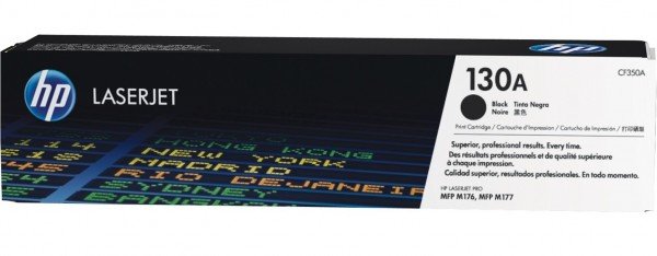 

Картридж лазерный HP 130A LJ M176n/M177fw Black (CF350A)