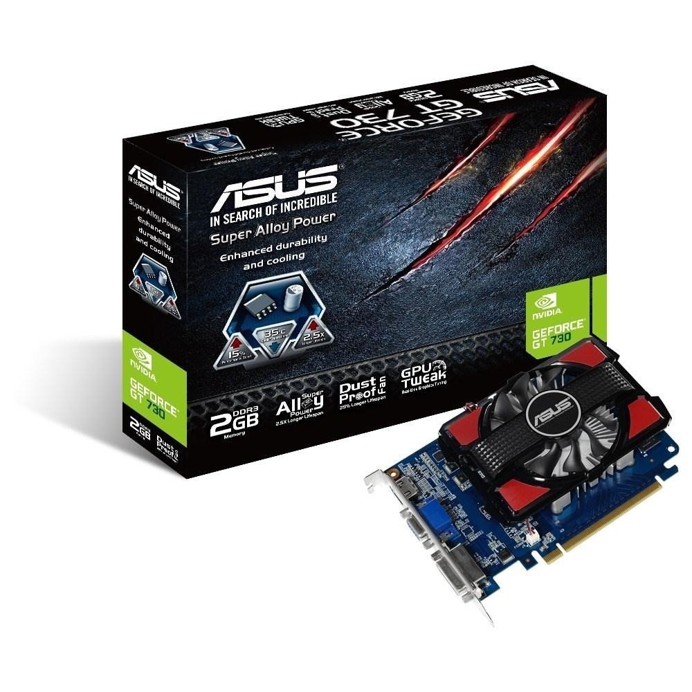 Видеокарта ASUS GeForce GT 730 2GB DDR3 (GT730-2GD3) фото 