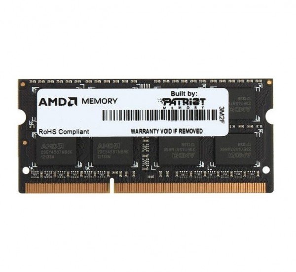 

Память для ноутбука AMD DDR3 1600 4GB 1,5V SO-DIMM (R534G1601S1S-UOBULK)